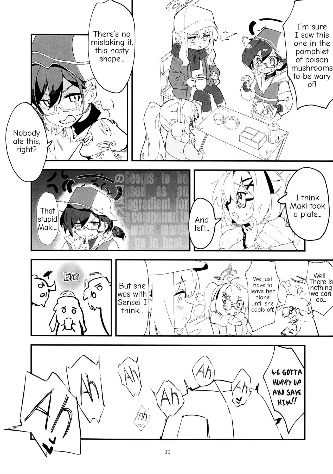 Hentai Manga Comic-Maki was bitten by a snake!?-Read-29